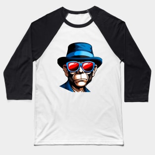 Cool Stylish Monkey With Hat Baseball T-Shirt